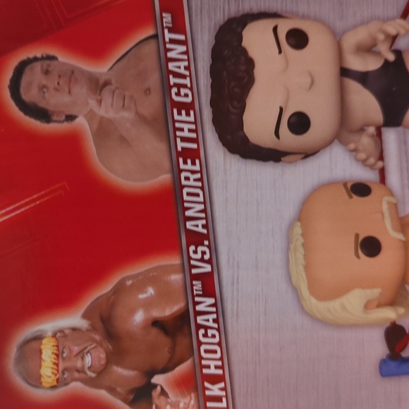Funko POP! WWE: Hulk Hogan & Andre The Giant (Target Exclusive - Picture 4 of 7